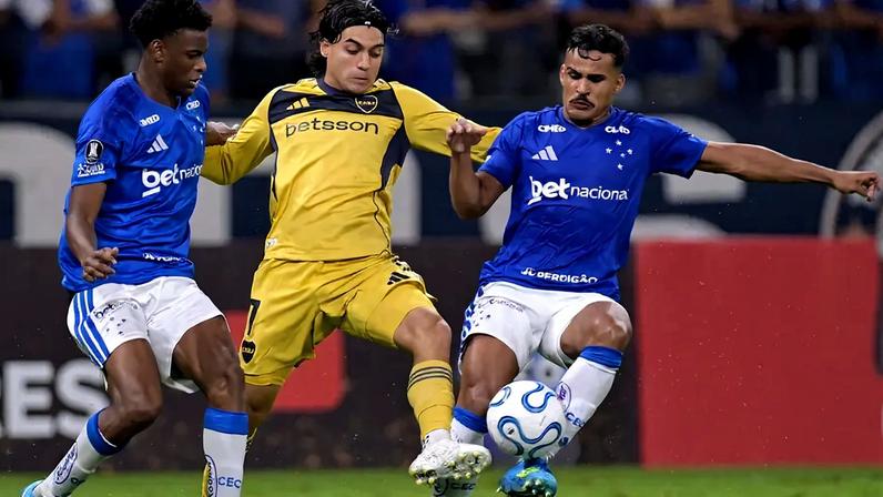 Cruzeiro x Boca Juniors pela Libertadores (Foto: DOUGLAS MAGNO / AFP)
