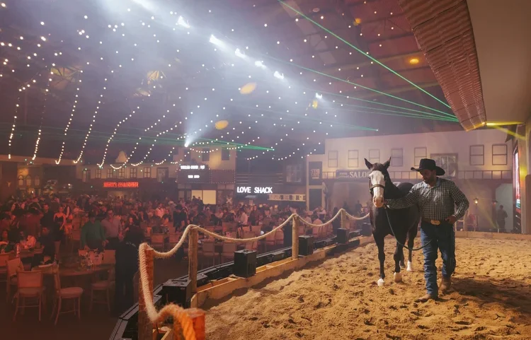 A expectativa do JBJ Ranch com o leilão de cavalos de raça é faturar mais de R$ 150 milhões de em apenas três dias de evento (JBJ Ranch e Família Quartista /Divulgação)