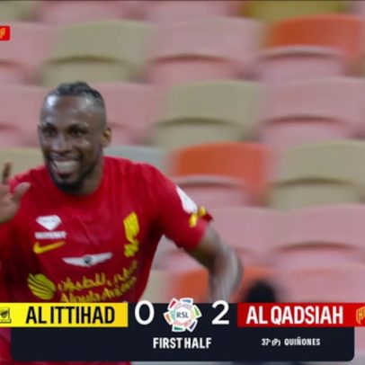 Al-Qadsiah vence Al-Ittihad 3-0 com gol de Julián Quiñones
