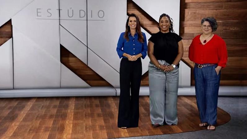 Renata Caetano, Ariana Britto e Ana Cláudia Polato e Fava