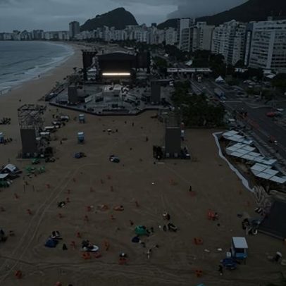 Shakira em Copacabana: 362 toneladas de resíduos removidas da praia