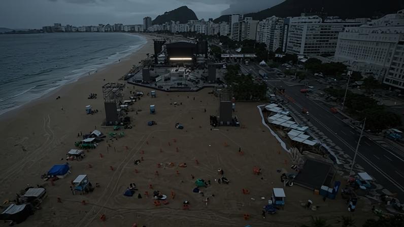 Segundo a companhia, o planejamento operacional seguiu os mesmos moldes adotados no Réveillon de Copacabana