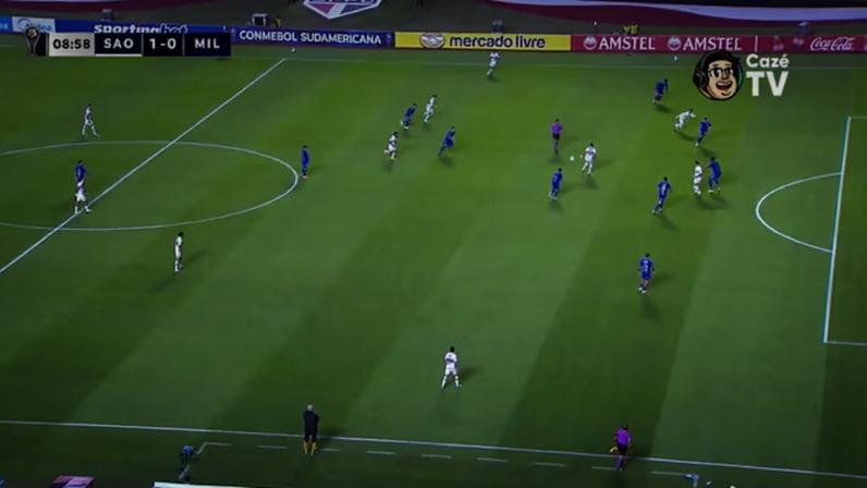 São Paulo e Millonarios empatam 1 a 1 pela Sudamericana