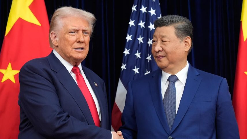 Após três dias em Pequim, a visita de Trump foi carregada em simbolismo