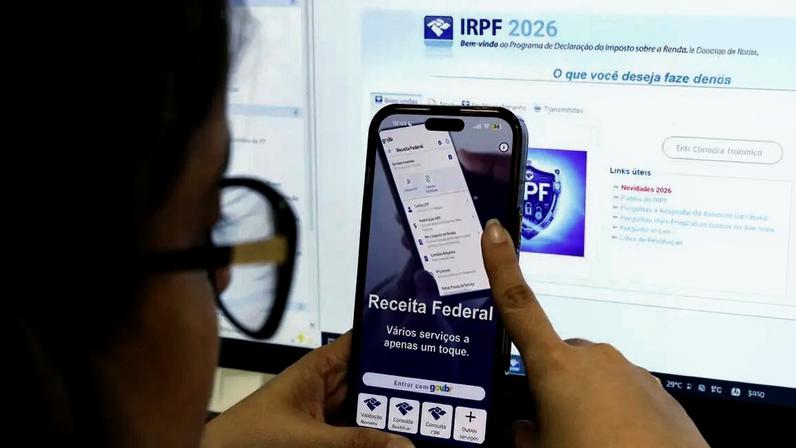 Declaração pode ser feita pelo computador, pelo sistema online no e-Cac ou pelo aplicativo da Receita