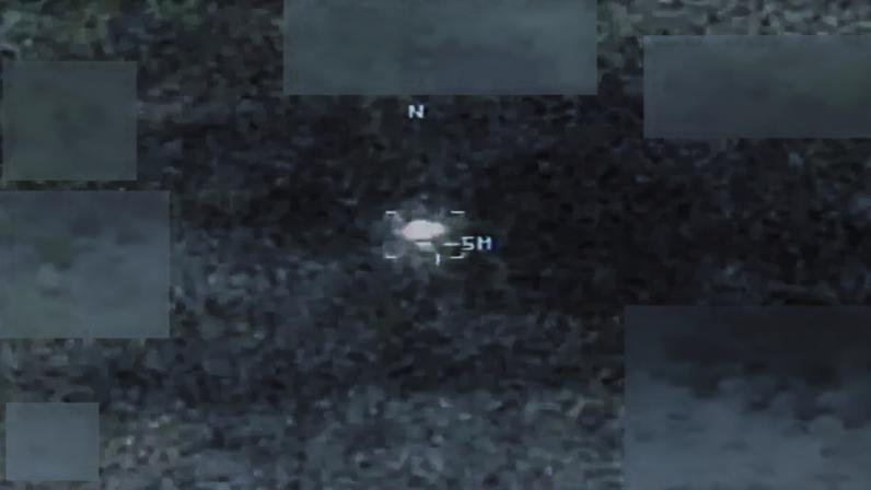 Arquivos de 'OVNIs': Pentágono publica imagem 'provavelmente obtida por sensor infravermelho a bordo de plataforma militar dos EUA que operava na região do Oriente Médio em 2021. - (Pentágono/Reprodução)