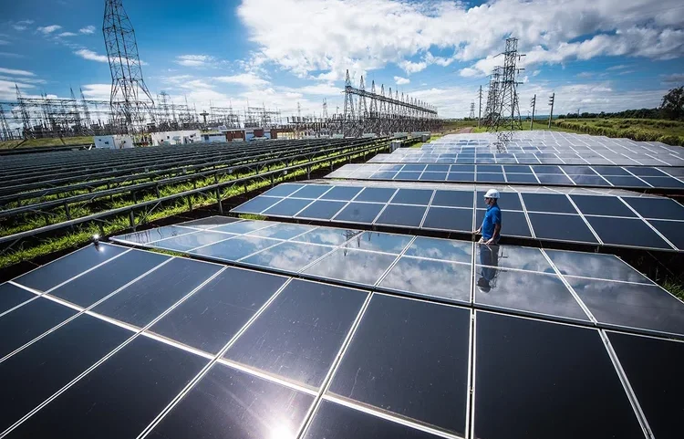 A energia solar continua sendo uma das fontes que mais cresce no mundo (Germano Lüders/Exame)