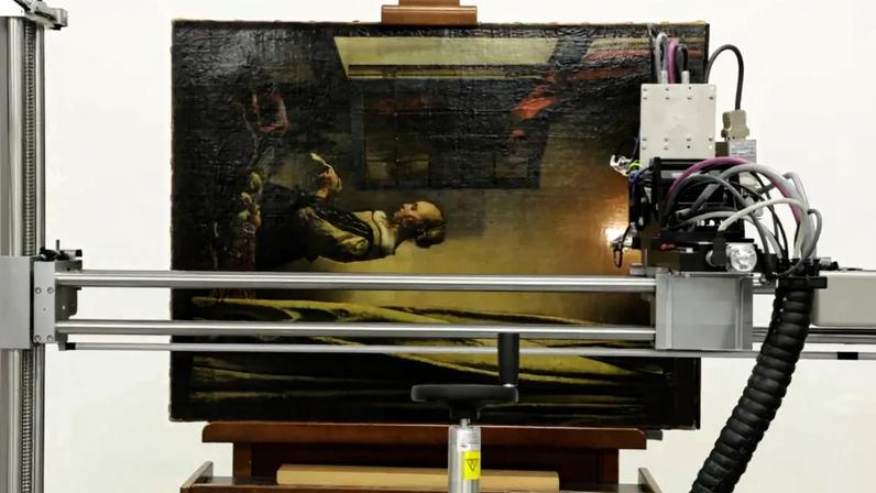 Restoration of Vermeer’s Girl Reading a Letter at an Open Window.