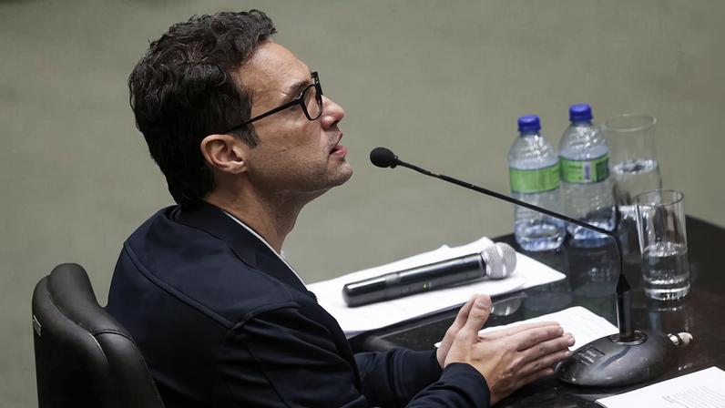 Depoimento do Dr Jairinho no TJRJ durante depoimento sobre a morte do menino Henry Borel no Rio de Janeiro