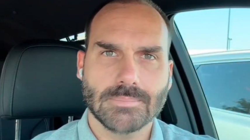 Ex-deputado federal Eduardo Bolsonaro (PL-SP) (Redes sociais/Reprodução)