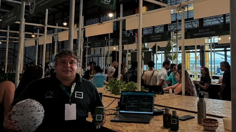 Christian Vosgrau, fundador e CEO da Carbon Exchange: empresa participa do BAS 2026 (Guilherme Gonçalves/Exame)