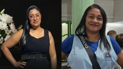 Alzenir Pereira, de 53 anos, e Raquel Sales Feitosa, de 36 anos, vítimas fatais de um ataque a tiros do colégio Instituto São José