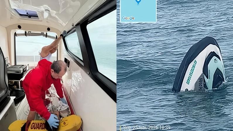 Bruna foi encontrada com vida apenas nesta terça-feira (26), próximo a costa da Ilha de Búzios.