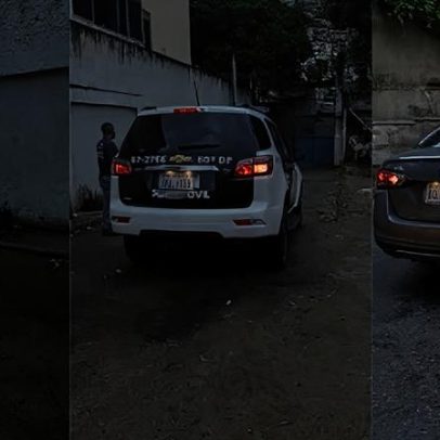 Policiais invadem depósito para recuperar viatura no Rio