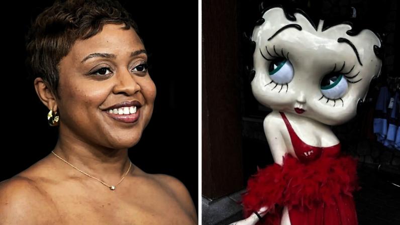 Quinta Brunson será a adorada pin-up (Kristina Bumphrey/Variety//George Rose/Getty Images)