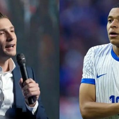 Mbappé em polêmica com figura associada à extrema direita francesa