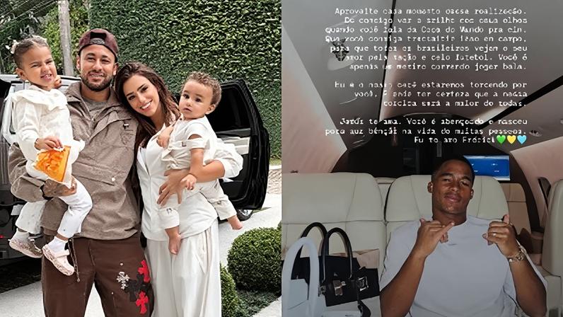Esposa de jogadores da Seleção Brasileira se despedem nas redes sociais