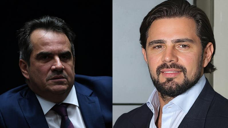 Ciro Nogueira e Daniel Vorcaro | Reprodução