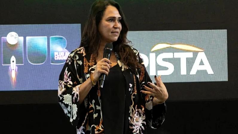 Rita Nunes, presidente da Hub: pioneira nas salas VIP de aeroportos, ela agora lidera uma operação que se aproxima de R$ 500 milhões em faturamento (Arista/Divulgação)