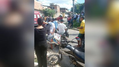 Eles foram socorridos para o HEAT (Hospital Estadual Alberto Torres), que também fica em São Gonçalo