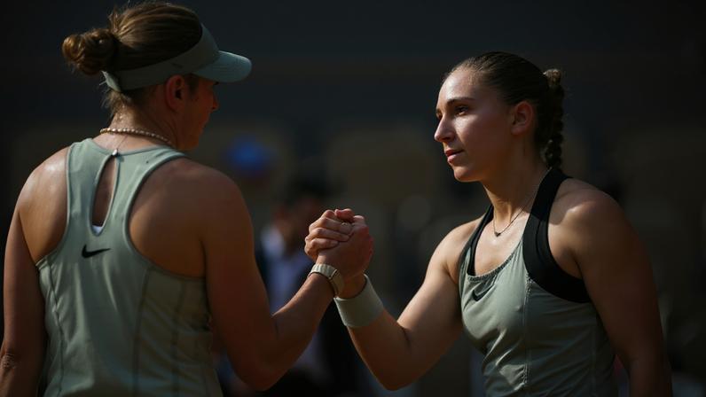 Diane Parry earned the first top-10 win of her career at the French Open against Amanda Anisimova.