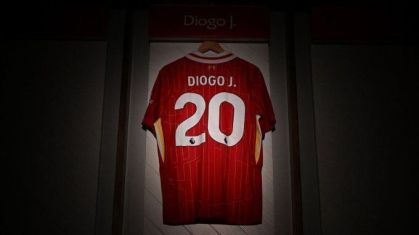 Liverpool aposenta camisa de Diogo Jota