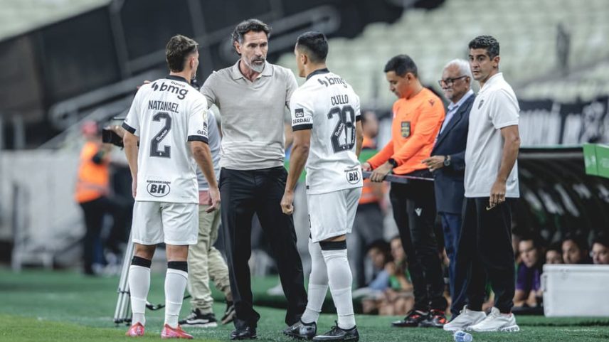 Domínguez em Ceará x Atlético (Foto: Pedro Souza / Atlético)