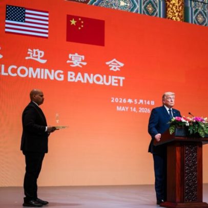 Trump diz que não terá mais paciência com o Irã durante viagem à China