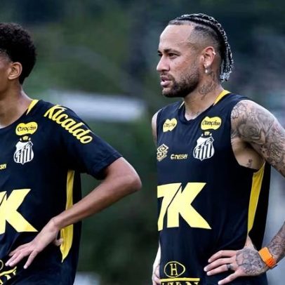Imprensa europeia comenta atitude de Neymar com Robinho Jr