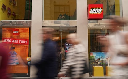 Tienda de Lego en Copenhague.