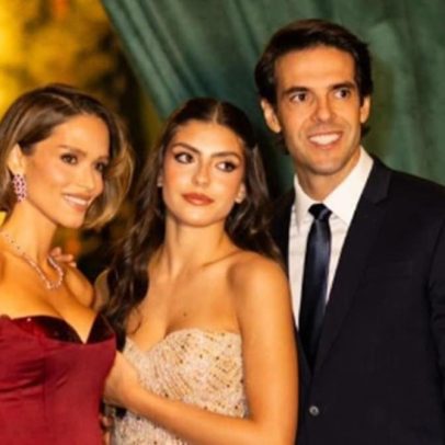 Kaká celebra 15 anos da filha com festa dos sonhos