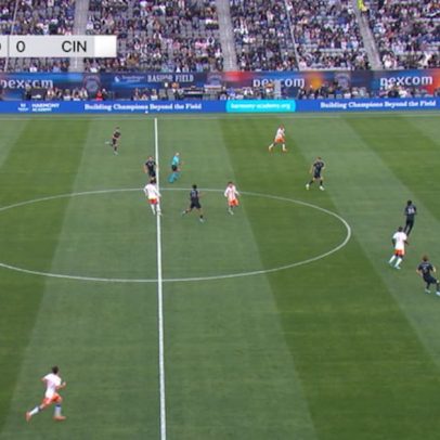 FC Cincinnati vence San Diego FC por 1x0 com gol de Kenji Mboma Dem