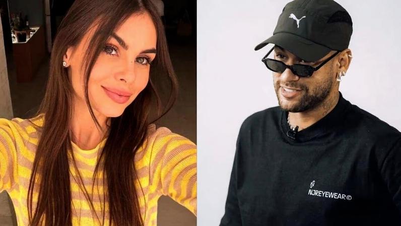 Amanda mostra filha com Neymar em sua bicicleta