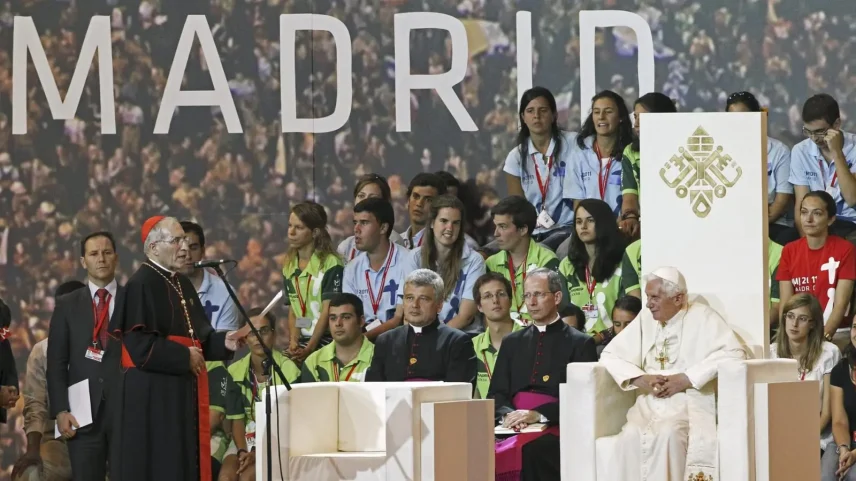 Papa Bento XVI, em visita à espanha em 2011. (Foto: EFE/Kiko Huesca)