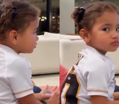 Bruna Biancardi mostra Mavie ao lado de Neymar e ciúmes de crianças