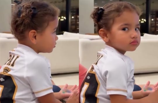 Bruna Biancardi mostra Mavie ao lado de Neymar e ciúmes de crianças