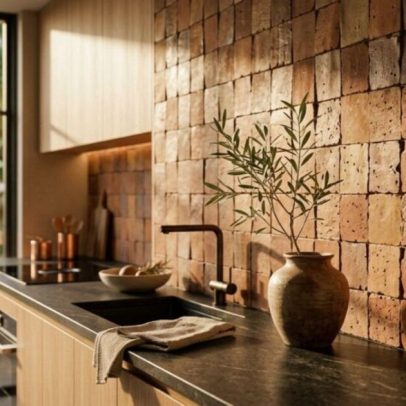 Tendência 2026: cores e texturas para substituir azulejos brancos