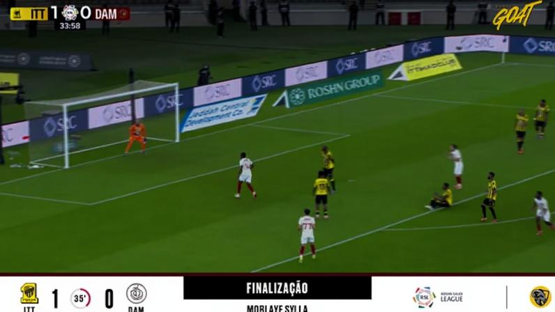 Al Ittihad - Damac 2 - 1 | CHUTE - Morlaye Sylla
