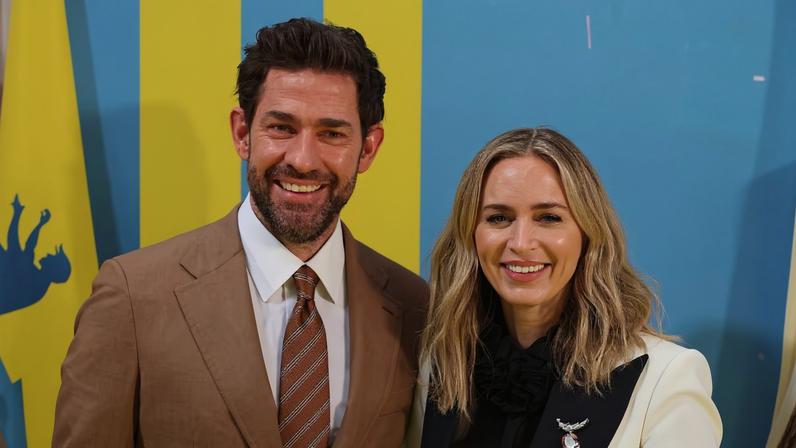 John Krasinski e Emily Blunt falam sobre equilíbrio entre carreira e família