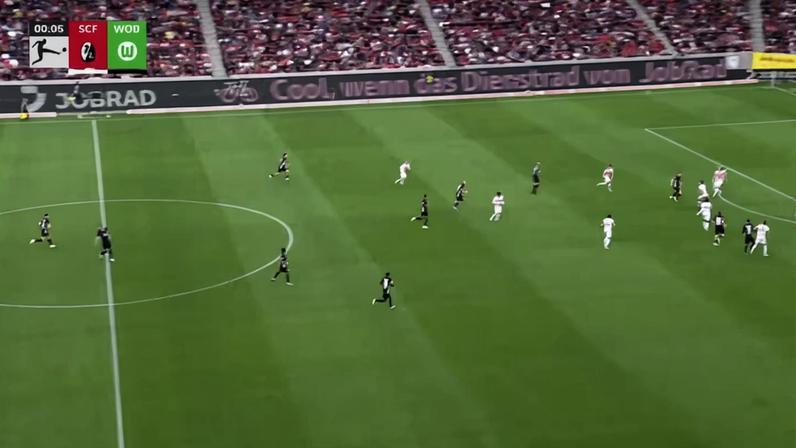 Melhores momentos: SC Freiburg 1 x 1 VfL Wolfsburg (Bundesliga)
