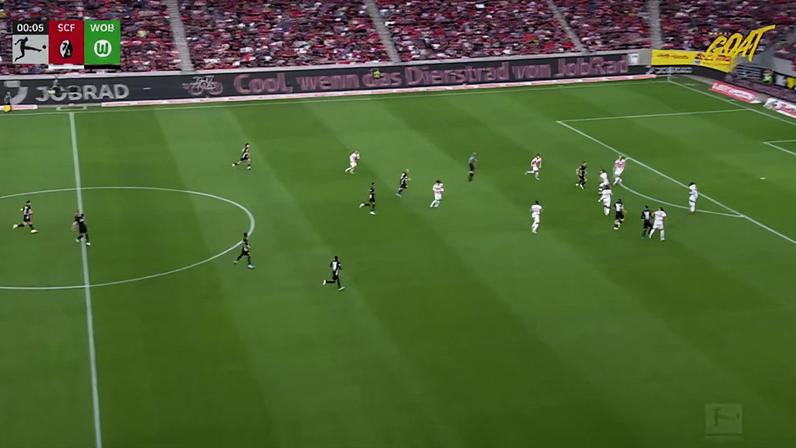 Melhores momentos: SC Freiburg 1 x 1 VfL Wolfsburg (Bundesliga)