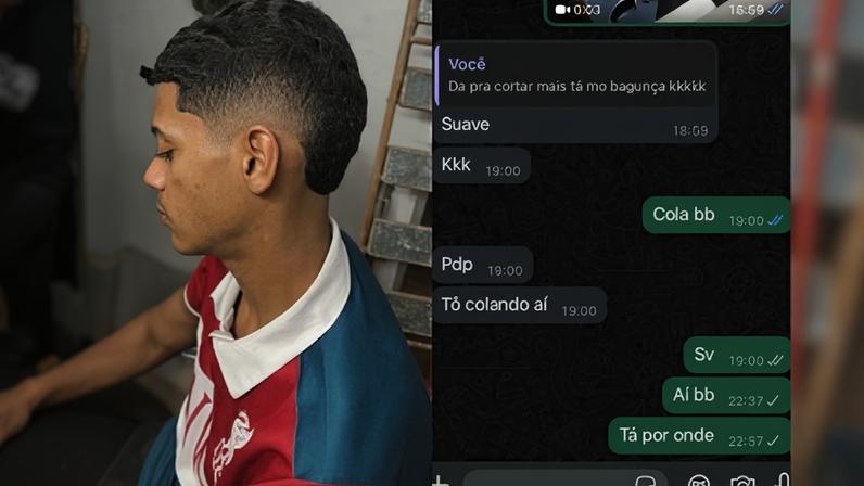 Pablo Santos Silvas, à época com 18 anos, estava no cabelereiro no momento em que foi apontado como autor de um roubo à mão armada
