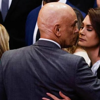 Michelle Bolsonaro chama Moraes de 'irmão em Cristo' e cita possível conversão