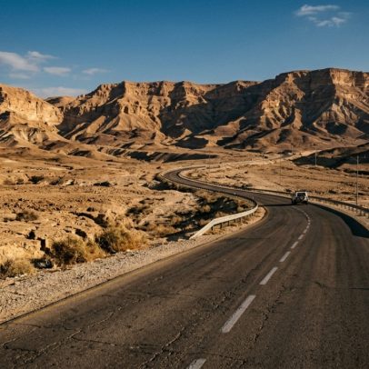 Rota 40 no Negev, maior via da engenharia rodoviária israelense