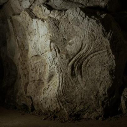 Gravuras rupestres mais antigas da Europa, feitas por neandertais, na França