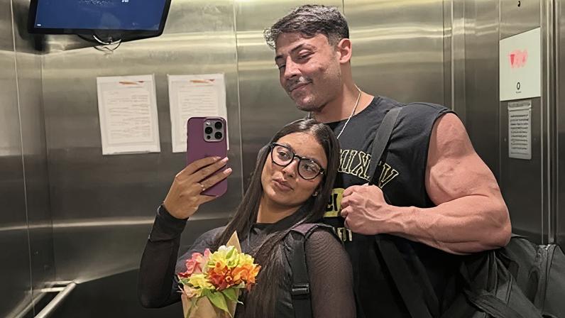 Catarina de Moura, ex-namorada de Ganley prestou homenagem nas redes sociais neste domingo (24)
