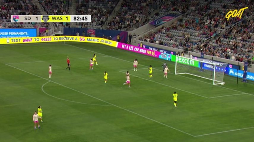 San Diego Wave (W) - Washington (W) 1 - 1 | DEFESA DO GOLEIRO - Dijana Haracic