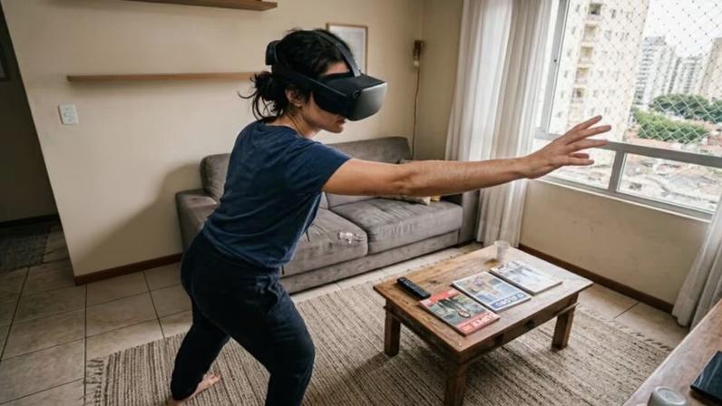 Realidade virtual é tão real quanto o mundo físico para o cérebro, dizem da UCL