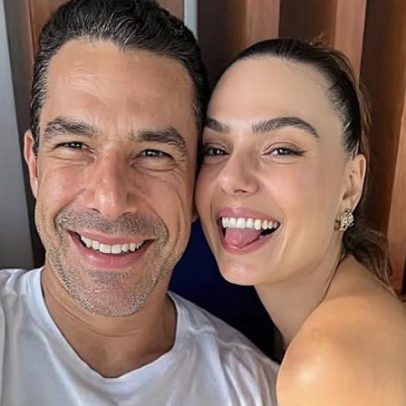 Ísis Valverde celebra 1º ano de casamento e exibe filho como pajem