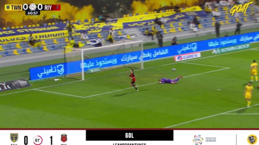 Al Taawoun - Al Riyadh 0 - 1 | GOL - Leandroantunes
